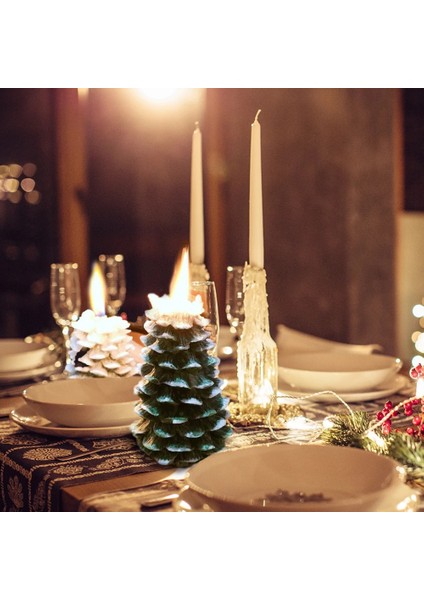 D Stili Dıy Noel Ağacı Silikon Kalıp Dıy Mum Sabun Noel Hediyesi Yapımı Parti Festivali Dekorasyon Için Pasta Dekorasyon Pişirme Aracı (Yurt Dışından) indirimleri