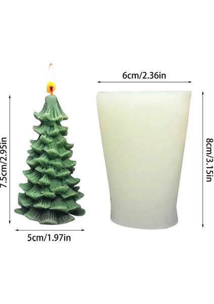 Stil A6 Stili 3D Noel Çam Kozalağı Silikon Mum Kalıbı Diy El Yapımı Aromaterapi Mumları Balmumu Çam Kozalağı Mum Yapımı Kalıp (Yurt Dışından)