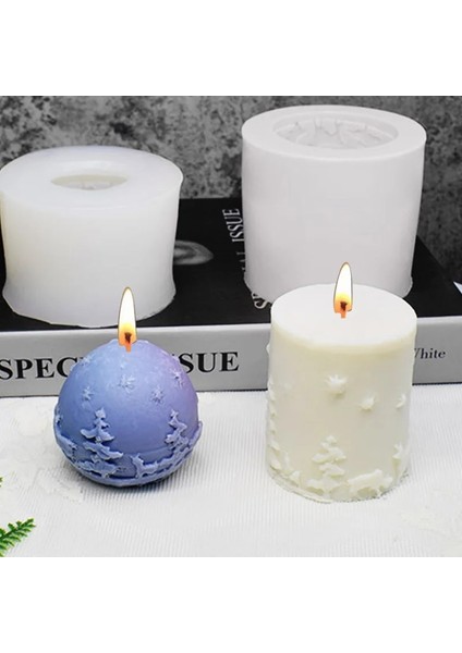 Açık Gri Tarzı 2 Noel Elemanı Rölyef Silikon Mum Kalıbı El Yapımı Masaüstü Dekorasyon Için Alçı Epoksi Reçine Aromaterapi Mum Kalıbı (Yurt Dışından) fiyatları