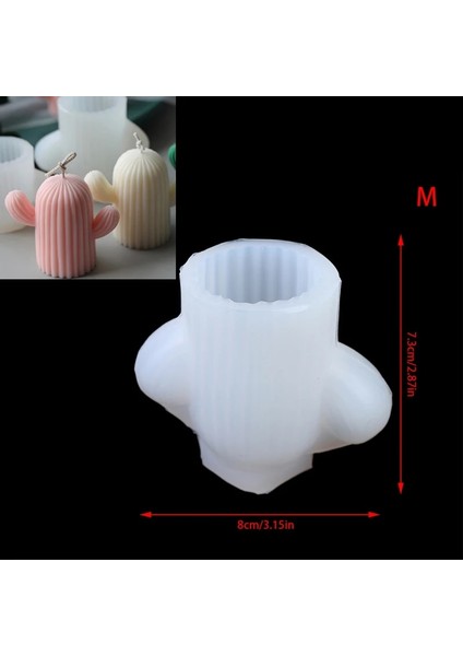 No.34 Tarzı 3D Gül Çiçek Mum Silikon Kalıp Dıy Alçı Kalıp Şekli Silikon Sabun Kalıpları (Yurt Dışından)