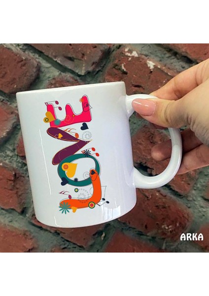 Size Özel Sonsuza Kadar Seramik Baskılı Kupa Bardaklar fiyatları