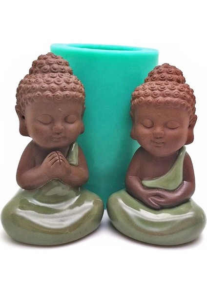 12CM Tarzı Buda Tütsü Mum Kalıp Dıy Kilise Buda Heykeli Silikon Kalıp 3D Silikon Kalıplar Vücut Mum Yapma Malzemeleri Silcone Kalıpları (Yurt Dışından)