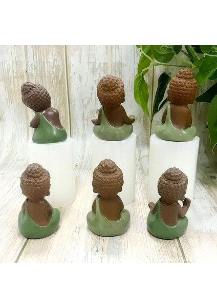 12CM Tarzı Buda Tütsü Mum Kalıp Dıy Kilise Buda Heykeli Silikon Kalıp 3D Silikon Kalıplar Vücut Mum Yapma Malzemeleri Silcone Kalıpları (Yurt Dışından)