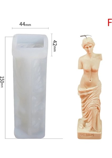 No.24 Tarzı 3D Gül Çiçek Mum Silikon Kalıp Dıy Alçı Kalıp Şekli Silikon Sabun Kalıpları (Yurt Dışından)