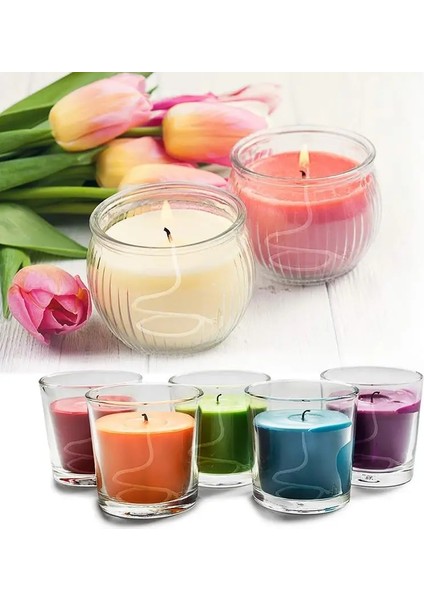 50ML-57ML Tarzı Et Mum Fitilleri Dumansız Balmumu Saf Pamuk Çekirdeği 2.cm Dıy Mum Parti Malzemeleri Için Önceden Mumlu Fitiller Yapımı (Yurt Dışından) indirimleri
