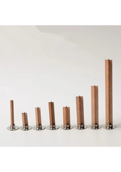 1x4 cm Stili -10CM Uzunluk Çapraz Ahşap Ahşap Mum Fitilleri Mum Fitili Çekirdek Dıy Mum Yapımı Için Bazlı Soya Parfini Balmumu Fitili (Yurt Dışından) indirimleri