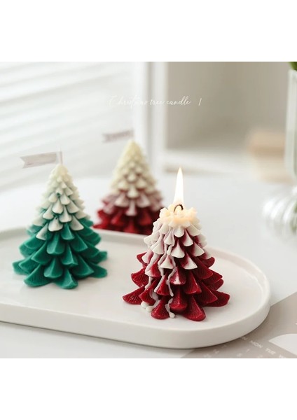 C Stili 3D Noel Ağacı Silikon Kalıp Dıy Çam Sedir Aromatik Mum Yapımı Reçine Sabun Kalıp Yılbaşı Hediyeleri Zanaat Malzemeleri Ev Dekor (Yurt Dışından) fırsatları