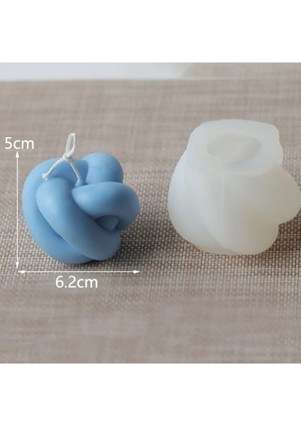 Sihirli Top Stili 3D Kalp Silikon Mum Kalıp Soya Balmumu Uçucu Yağ Aromaterapi Mum Malzeme Balmumu Diy Sabun Kalıpları Hediyeler (Yurt Dışından)