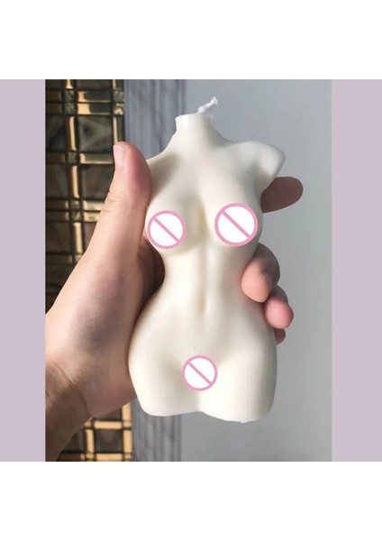 6 85ML Tarzı Diy Büyük Boy Sabun Alçı El Yapımı Mum Kadın Insan Kadın Vücudu Tanrıça Gövde Silikon Kalıp 10CM 13CM 15CM 21CM (Yurt Dışından)