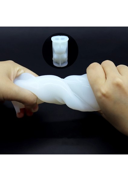 6 85ML Tarzı Diy Büyük Boy Sabun Alçı El Yapımı Mum Kadın Insan Kadın Vücudu Tanrıça Gövde Silikon Kalıp 10CM 13CM 15CM 21CM (Yurt Dışından)