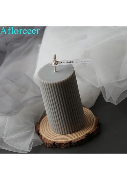 7X15CM Tarzı Çeşitli Akrilik Plastik Mum Kalıpları Klasik Çizgili Roma Sütun Tasarımı Şekli Mum Silikon Kalıp Mum Parafin Yapımı (Yurt Dışından) indirimleri