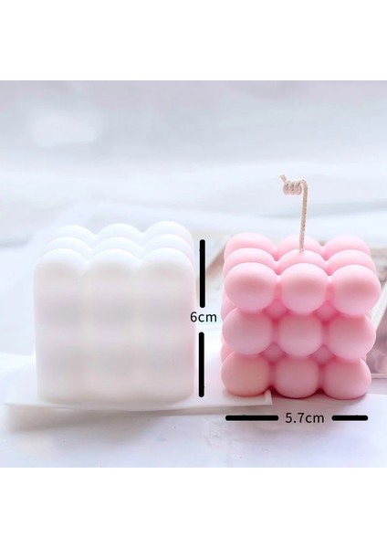 Kalıp-7 Tarzı 3D Silikon Mum Kalıbı Aromaterapi Alçı Kalıp Dıy Mum Yapımı Kalıp Kek Pişirme Kalıbı Mum Yapımı Malzemeleri Kil Kalıp (Yurt Dışından)