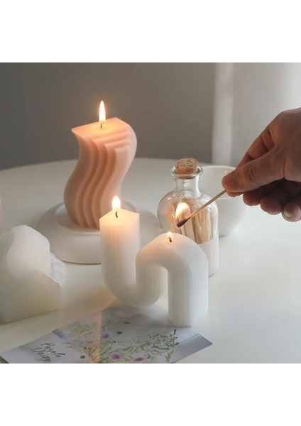 Ben Stil Dıy Geometrik Şekil Aromatik Mumlar Kalıp Silikon Epoksi Reçine Sabun Kalıp Mum Yapımı Düğün Hediyeleri Zanaat Malzemeleri Ev Dekor (Yurt Dışından) modelleri
