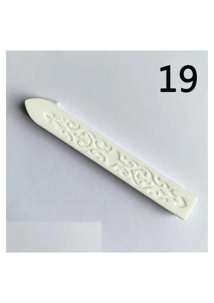 No.19 Tarzı Mum Mühür Çubukları, Posta Mektubu Retro Vintage Mum Mühür Damgası Için Fitil ile Antika Sızdırmazlık Mum Çubukları (Yurt Dışından)