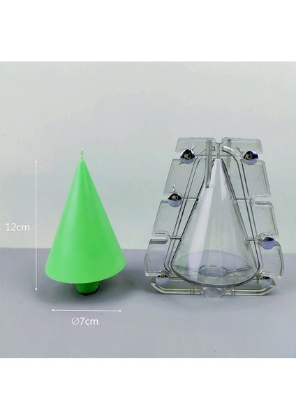 P Stili Noel Ağacı Mum Kalıpları Epoksi Reçine Döküm Kalıpları Çam Ağacı Silikon Mum Yapımı Dıy Festivali El Sanatları Ev Dekorasyonu Yapımı (Yurt Dışından)