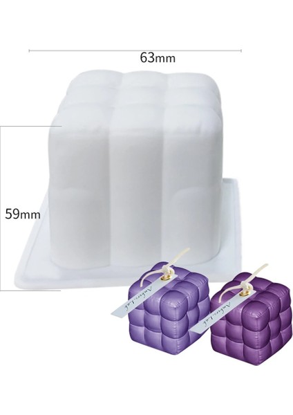 Dg-98 Stili 3D Yumurta Mum Kalıbı Dıy El Yapımı Kokulu Mum Yapımı Silikon Kalıp Çikolata Fondan Kek Kalıbı Formu Sabun Yapımı Zanaat Malzemeleri (Yurt Dışından)