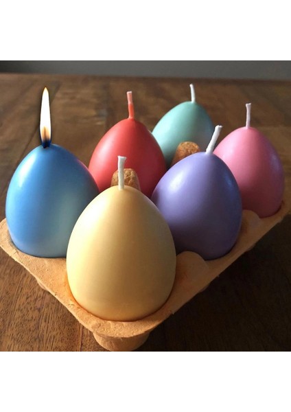 Dg-98 Stili 3D Yumurta Mum Kalıbı Dıy El Yapımı Kokulu Mum Yapımı Silikon Kalıp Çikolata Fondan Kek Kalıbı Formu Sabun Yapımı Zanaat Malzemeleri (Yurt Dışından) modelleri