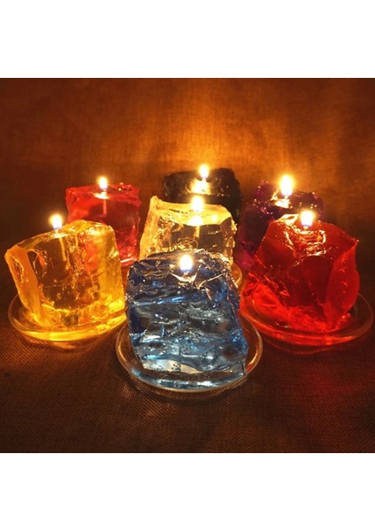 Jelly Wax 500G Tarzı G Şeffaf Jöle Balmumu Mum Yapımı Jel Balmumu Dıy Kristal Mum Kupası Için El Yapımı Kokulu Mum Temizle Jel Balmumu Malzemeleri (Yurt Dışından)