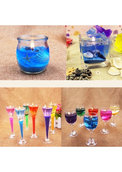 Jelly Wax 500G Tarzı G Şeffaf Jöle Balmumu Mum Yapımı Jel Balmumu Dıy Kristal Mum Kupası Için El Yapımı Kokulu Mum Temizle Jel Balmumu Malzemeleri (Yurt Dışından)