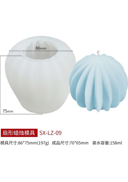 Lz-09 Stili Büyük Silindir Mum Kalıp Silikon Kalıp Mum Yapımı Için Diy El Yapımı Reçine Kalıpları Alçı Balmumu Kalıp Alçı Ev Dekorasyonu (Yurt Dışından)