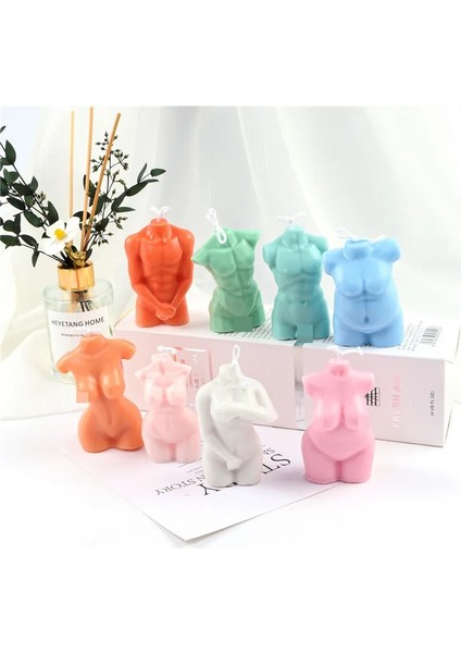 No.8 Stili Ew 3D Kadın Tanrıça Vücut Heykeli Sanat Silikon Mum Kalıpları Elmas Adam Kalıp Dıy El Yapımı Ev Epoksi Reçine Döküm Kalıp (Yurt Dışından) fiyatları
