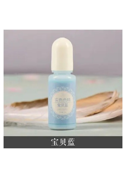 N Tarzı 2 Adet Macaron Renkli Epoksi Uv Reçine Boyama Boyası Sıvı Epoksi Pigment Reçine Renklendirici Solma DIRENCI10ML Dıy Sabun Mum Pigment (Yurt Dışından)