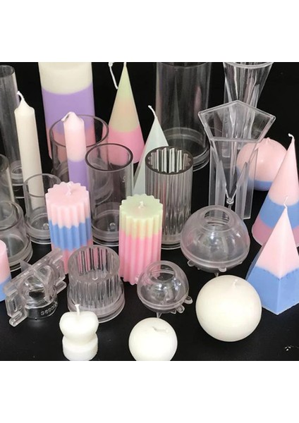 Mum Yapımı Için Top Kalıp Mum Kalıpları Plastik Mum Yapımı Kiti Mum Yapımı Kalıpları Dıy Mum Yapımı Sarf Malzemeleri (Yurt Dışından)