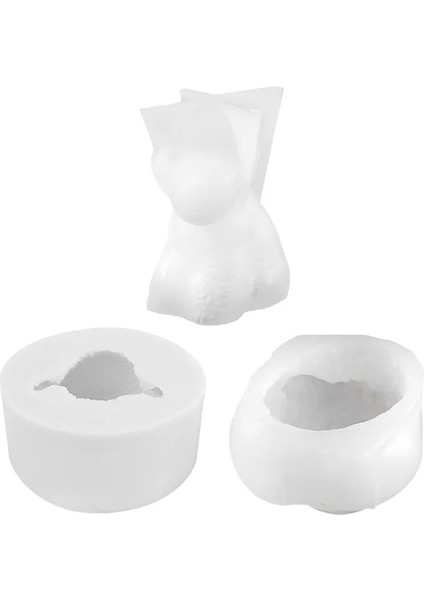 Kalıp-C Tarzı Yeni 3D Küçük Hayvan Mum Silikon Kalıp Teddy Köpek Kafası Mum Kalıbı Hayvan Şekli Parfüm Mum Yapımı Balmumu Kalıp Mum Kalıbı (Yurt Dışından)