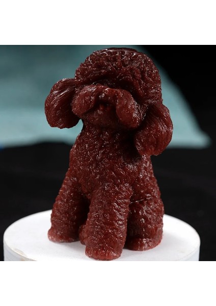 Kalıp-C Tarzı Yeni 3D Küçük Hayvan Mum Silikon Kalıp Teddy Köpek Kafası Mum Kalıbı Hayvan Şekli Parfüm Mum Yapımı Balmumu Kalıp Mum Kalıbı (Yurt Dışından)