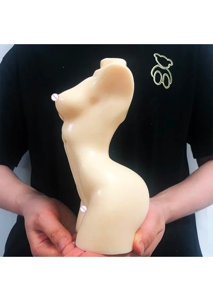9.5cm-17 Tarzı cm Büyük Boy Insan Vücudu Mum Silikon Kalıp Dıy Kokulu Mum Sabun Yapımı Aracı Mum Kalıpları Ev Dekorasyon Malzemeleri (Yurt Dışından)