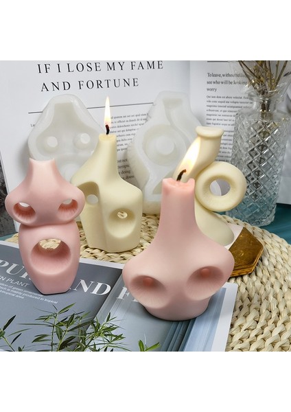 61M Tarzı 2021 Yeni Silikon Mum Kalıbı Dıy Kokulu Mum Silikon Kalıp Geometrik Şişe Mum Kalıbı Alçı Zanaat Dekorasyon Kalıp Kalıpları (Yurt Dışından) modelleri