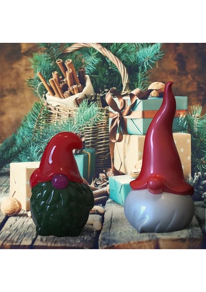 Açık Sarı Stil Noel Santa Ayna Mum Silikon Kalıp El Yapımı Masaüstü Dekorasyon Için Alçı Epoksi Reçine Aromaterapi Mum Silikon Kalıp (Yurt Dışından) indirimleri