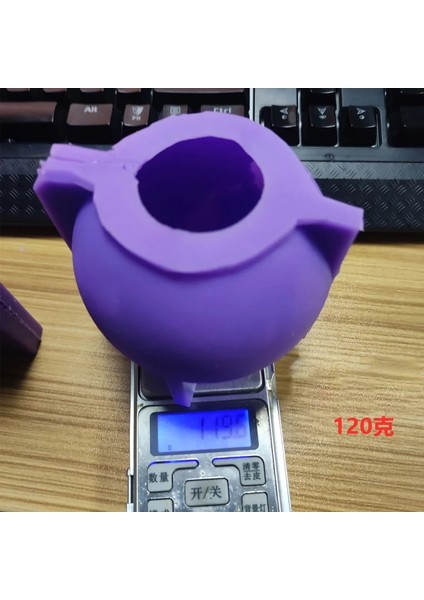 120G Tarzı Beton Küre Silikon Kalıp Çimento El Yapımı 3D Dünya Topu Kalıp Dekorasyon Aracı Ev Dekorasyonu Alçı Mum Silikon Kalıp (Yurt Dışından)