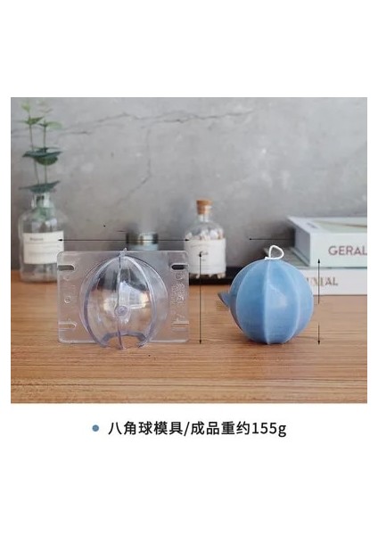 Çap 8.4cm Tarzı Akrilik Mum Kalıbı Dıy Craft Noel Ağacı Plastik Kalıp Ayağı Mum Kalıpları Yapma Kilise Top De Avrupa Tarzı Mum Kalıpları (Yurt Dışından)