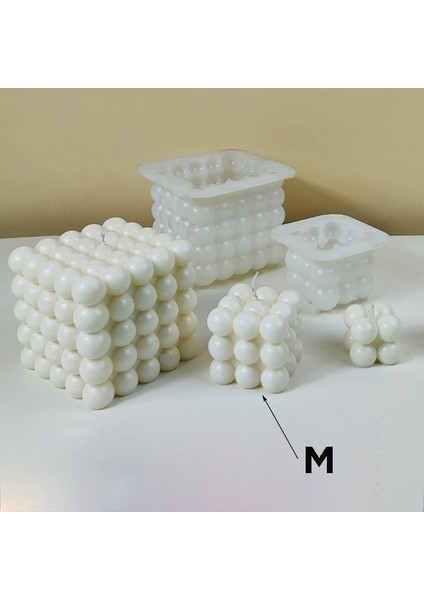D2 Stili Diy Mumlar Kalıp Soya Balmumu Mumlar Kalıp Aromaterapi Alçı Mum 3D Silikon Kalıp El Yapımı Soya Mumları Aroma Balmumu Sabun Kalıpları (Yurt Dışından)
