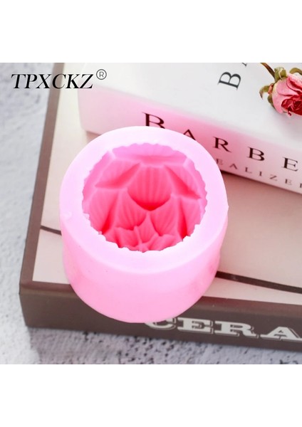 Tpxckz 3D Lotus Çiçeği Silikon Kalıp Dıy Mum Aromaterapi El Yapımı Sabun Losyon Bar Balmumu Mum Boya Banyo Bombası Kalıp Craft Dekor (Yurt Dışından) fırsatları