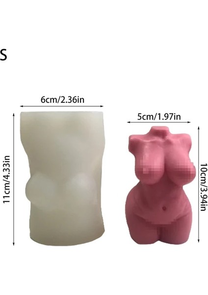 Beyaz-S Tarzı Üç Boyutlu Geometrik Sanat Yaratıcı Dekorasyon Mum Silikon Kalıp Üç Boyutlu Koni Şekilli Çapraz Şekilli Mum Kalıbı (Yurt Dışından)