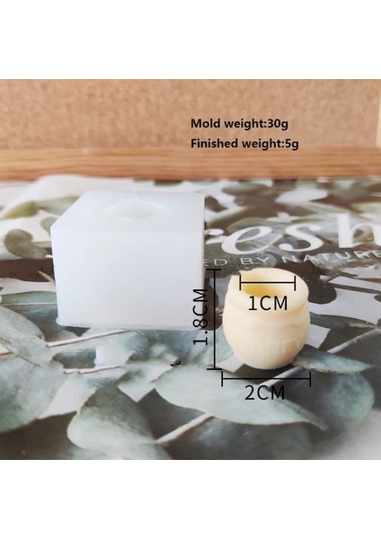 Mını Bal Kavanozu Stili 2022 Yeni 3D Sevimli Peluş Ayı Silikon Kalıp Aromaterapi Mum Yapımı Difüzör Taş Alçı Kalıp Bal Potu Kalıp Için Dekroasyon (Yurt Dışından)