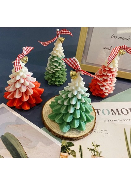 T14 Stili Noel Ağacı Mum Silikon Kalıp Dıy El Yapımı Aromaterapi Çam Ağacı Soya Balmumu Mum Yapımı Kalıp Reçine Kil El Sanatları Ev Dekor (Yurt Dışından) modelleri