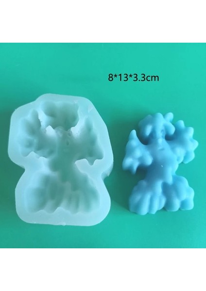 C4 Stili Diy Mumlar Kalıp Soya Balmumu Mumlar Kalıp Aromaterapi Alçı Mum 3D Silikon Kalıp El Yapımı Soya Mumları Aroma Balmumu Sabun Kalıpları (Yurt Dışından)