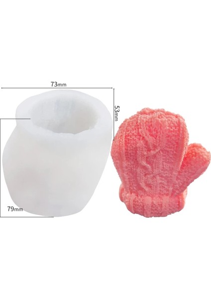 F Stili Yeni 3D Silikon Yün Mum Kalıpları Kore Mum Kalıbı Yün Top Tasarım El Yapımı Soya Mumları Aroma Balmumu Sabun Kalıpları Yapımı (Yurt Dışından)