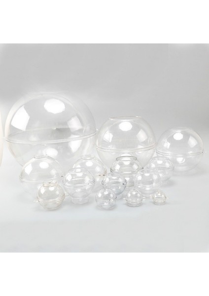 Kare Tarzı 1 Adet Şeffaf Plastik Mum Kalıbı Diy Sabun Kil Craft Aracı El Sanatları Mum Yapımı Kalıp Modeli Mum Kalıbı Küre Kokulu Mum Kalıbı (Yurt Dışından)