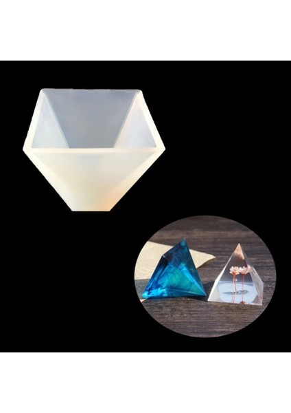D Stili Piramit 3D Silikon Kalıp Reçine Takı Yapımı Reçine Mum Sabun Kalıp Epoksi Kolye Craft Takı Için Diy Aracı (Yurt Dışından) indirimleri