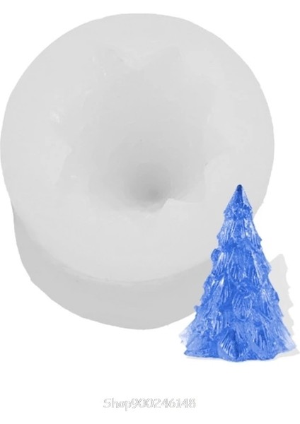 No.5 Tarzı 3D Noel Ağacı Mum Kalıp Silikon Kil Sabun Kalıp Dıy Çikolata Fondan Kek Decoratio Dropship (Yurt Dışından)