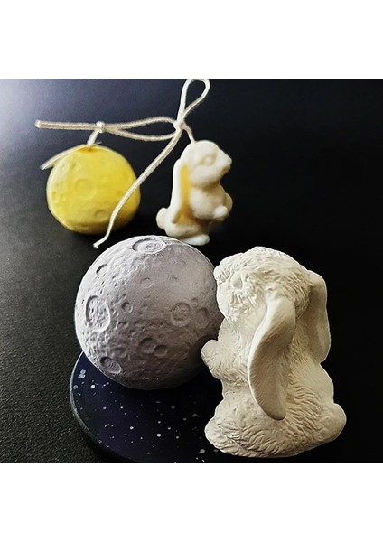 Koyu Gri Tarzı Ay Dünya Satürn Uydu Astronomik Silikon Mum Kalıbı Için El Yapımı Masaüstü Dekorasyon Aromaterapi Mum Silikon Kalıp (Yurt Dışından) indirimleri