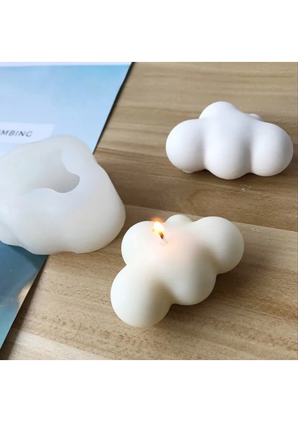 S Tarzı Dıy Sabun Kalıbı Bulut Şekli Mum Kalıbı Sevimli Mücevher Yapımı Kalıp El Sanatları Süsler 3D Silikon Balmumu Aracı (Yurt Dışından) fiyatları
