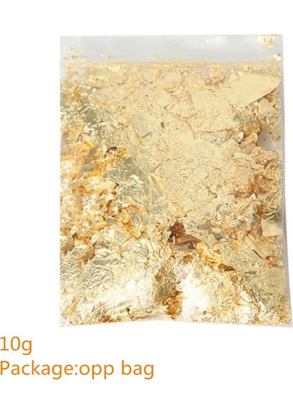 Koyu Haki Stili 10G Altın Yaprak Yaldız Reçine Flakey Altın Yaprak Flake Reçine Sanat Dekorasyon Diy Mum Yapımı Malzemeleri Dekor Aksesuar (Yurt Dışından)