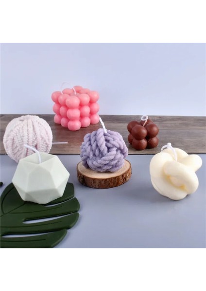 G Tarzı Yaratıcı Iplik Topu Silikon Mum Kalıp Dıy Yün Geometri Mum Yapımı Kek Reçine Sabun Kalıp Hediyeler Zanaat Malzemeleri Ev Dekor (Yurt Dışından) fiyatları