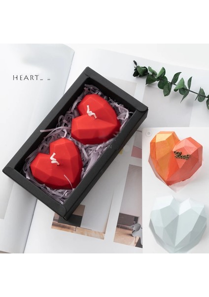 8 Bir Stil 3D 8 Odalı Aşk Mum Silikon Kalıp Dıy Kalp Aromatik Mum Yapımı Sabun Reçine Kalıp Düğün Hediyeleri Zanaat Malzemeleri Ev Dekor (Yurt Dışından)