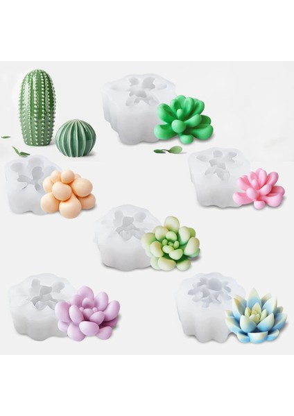 1 Stil Simülasyon Tesisi 3D Aroma Mum Kalıbı Dıy Etli Silikon Kalıp Aromaterapi El Yapımı Sabun Silikon Kalıp Mum Yapımı Kalıp (Yurt Dışından) fiyatları